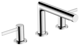 HANSGROHE - Zesis S Umyvadlová baterie s výpustí, 3-otvorová instalace, EcoSmart+, chrom 74733000