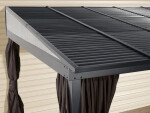 Sojag Portland nástěnná pergola 10x16 288x488x240 cm antracit