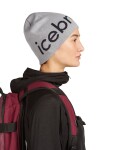 Unisex merino čepice ICEBREAKER Icebreaker Beanie, Alloy/Black univerzální
