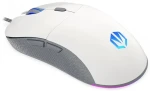 Endorfy GEM bílá / optická / drátová / herní / 8000 dpi / PMW3325 / 6 tlačítek / RGB / Kailh GM4.0 / USB / 1.8m (EY6A012)