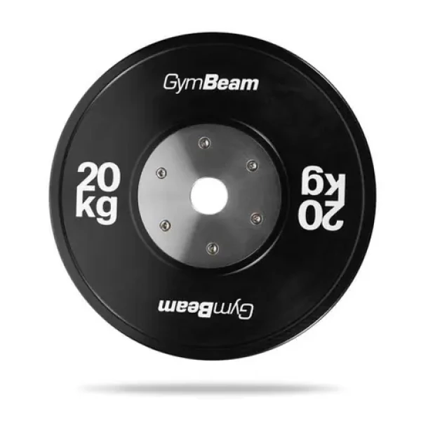 Gumový kotouč Competition Bumper - GymBeam (černá) (64681-4-20kg)