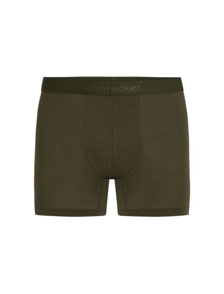 Pánské merino boxerky ICEBREAKER Mens 125 Cool-Lite Anatomica Boxers, Dark Loden velikost: XXL
