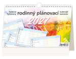 Stolní kalendář 2027 Helma Týdenní rodinný plánovací