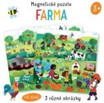 Magnetické puzzle Farma