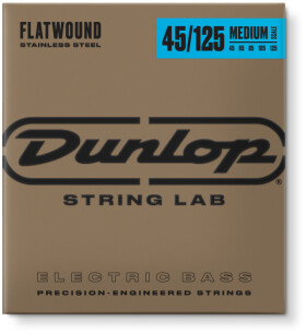 Dunlop DBFS45125M Flatwound Bass 45-125