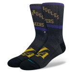 Pánské ponožky Los Angeles Lakers NBA 2023 24 City Edition Stance Crew Velikost: L