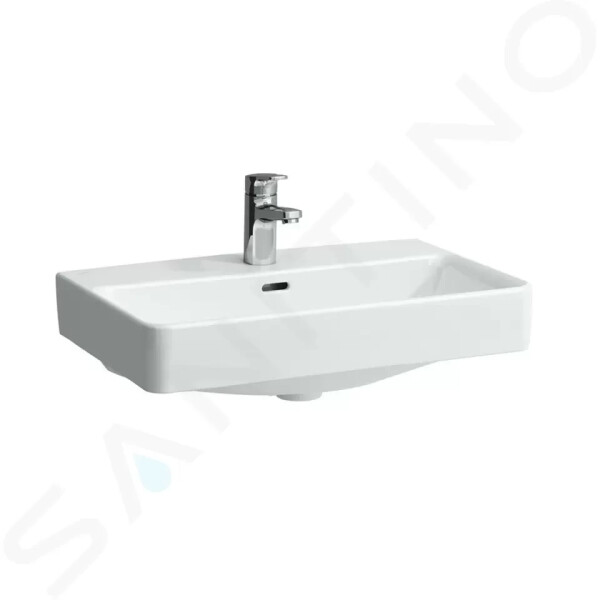 Laufen - Pro S Umyvadlo Compact, 600x380 mm, 1 otvor pro baterii, s LCC, bílá H8189594001041