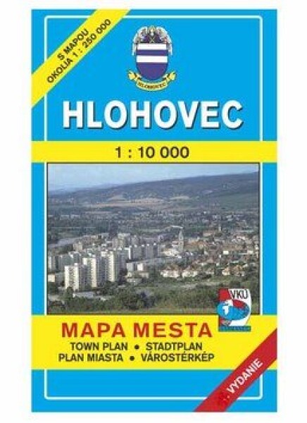 Hlohovec Mapa mesta Town plan Stadtplan Plan miasta Várostérkép