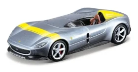 Maisto - Speed Icons - Ferrari Monza SP1, stříbrno-žlutá, 1:64