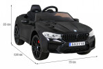 Mamido Elektrické autíčko BMW M5 Drift černé 24V