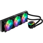 CoolerMaster MasterLiquid 360R RGB / 3x120mm / 30 dBA @ 2000 RPM / 394 x 119 x 27.2 mm / 4 pin PWM (MLX-D36M-A20PC-R1)