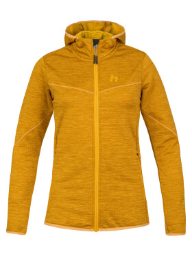 Dámská mikina Hannah DAGNYS HOODY golden yellow mel