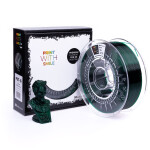 PET-G filament Green Bottle TR 1,75 mm Print With Smile 1 kg