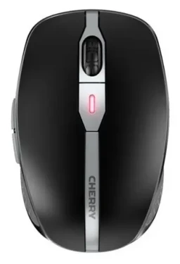 Cherry MW 9100 černá / Bezdrátová myš / Bluetooth 4.0 a 2,4 GHz / 1000-2400 DPI / USB-C nabíjení (JW-9100-2)