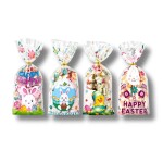 Dortisimo Celofánový sáček Velikonoce 12,5 x 27 cm (12 ks)