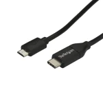StarTech kabel USB-C na MicroUSB černá / 480 Mbps / Thunderbolt 3 / 1m (USB2CUB1M)