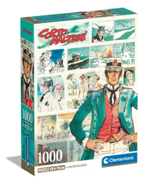 Clementoni PUZZLE Corto Maltese: Dobrodružný námořník