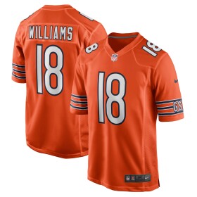 Nike Pánský dres Chicago Bears NFL Caleb Williams #18 Game Alternate Velikost: 2XL