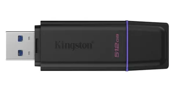 Kingston DataTraveler Exodia 512GB černá/fialová / Flash disk / USB 3.2 Gen 1 - (USB-A 3.0) (DTXG2/512GB)