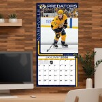 JF Turner Kalendář Nashville Predators NHL 2026 Wall Calendar