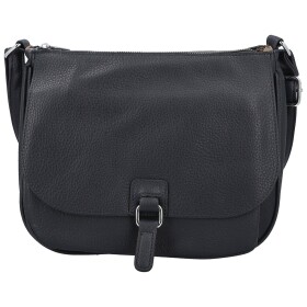 Trendy dámská koženková crossbody kabelka Grácie, tmavě modrá