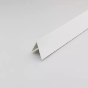 Rohový Profil PVC Bílý Satén 30x30x2000