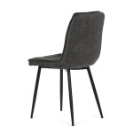 Jídelní židle, šedá, látka, CT-G2048 GREY2