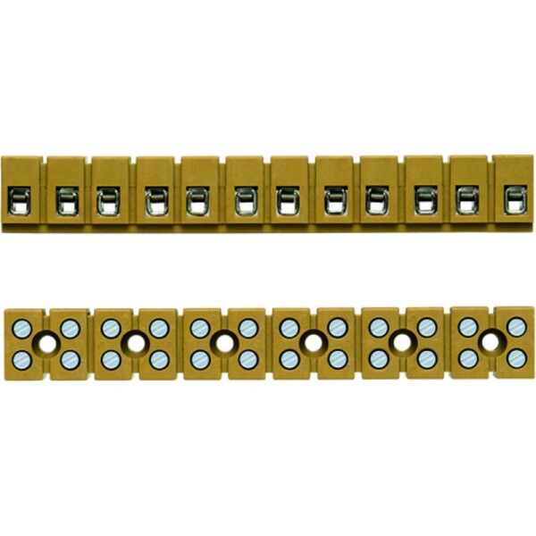 Weidmüller 7906210000 svorková lišta šroubovací středně žlutá 20 ks