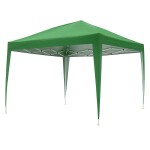 Zahradní pavilon stan 3x3 m s automaticky rozkládací střechou Bílá