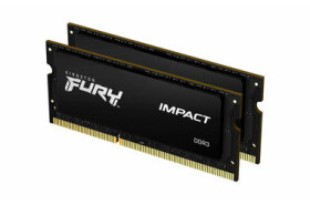 Kingston FURY Impact 8GB (2x 4GB) DDR3L 1866MHz / CL11 / SO-DIMM / 1.35V / Non-ECC / Un-Registered (KF318LS11IBK2/8)