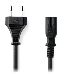 NEDIS napájecí kabel Euro - IEC-320-C7 černý / Napájecí kabel / přímý konektor / 230 V / 5 m (CEGL11040BK50)