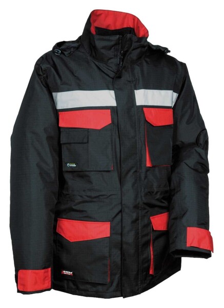 Bunda COFRA HAILSTORM Barva: Červená, Velikost: 4XL (V197_0_05_4XL)