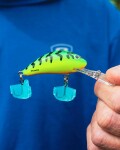 Salmo Wobler Hornet Floating Holographic Green Tiger - 4cm 3,1g,Salmo Wobler Hornet Floating Holographic Green Tiger - 4cm 3,1g