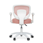 Dětská židle, výškově nastavitelná, růžová síťovina, KA-K1062 PINK