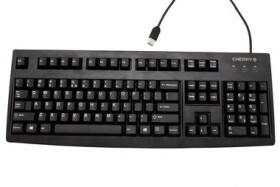 CHERRY G83-6105LUNFR-2 černá / Kancelářská klávesnice / drátová / USB / FR layout (G83-6105LUNFR-2)