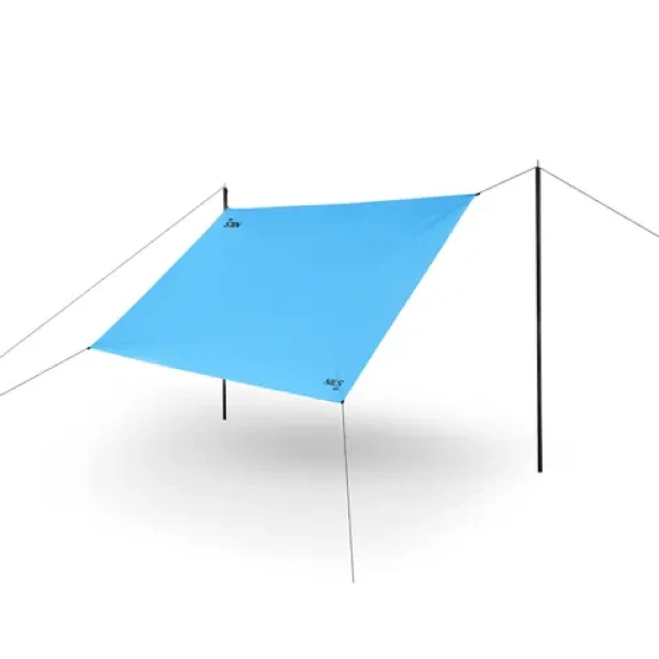 NILS Camp NC17111 Cestovní plachta / tarp modrá (5908261683527)