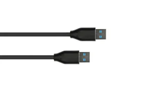 Good Connections USB-A - USB-A 3.2 Gen 2 černý / Datový kabel / 10 Gbit/s / 1 m (2831-AA010S)