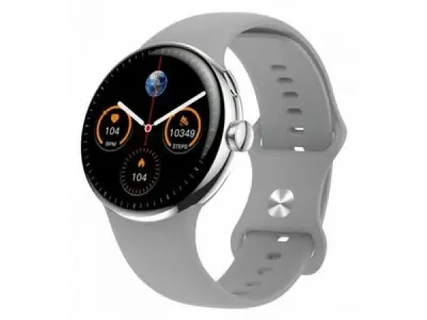 Rozbaleno - CARNEO Matrixx HR+ stříbrná / Chytré hodinky / 1.3" AMOLED / 360x360 / IP68 / BT / rozbaleno (8588009299288.rozbaleno)