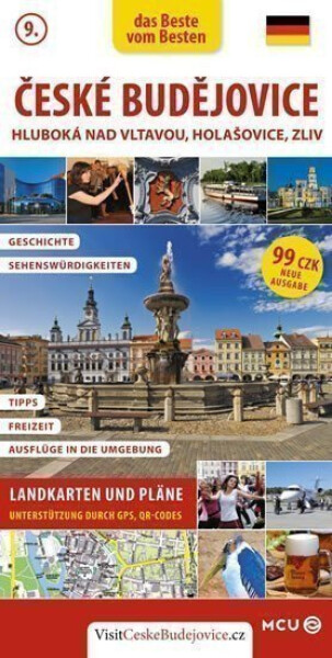 České Budějovice kapesní průvodce/německy Jan Eliášek