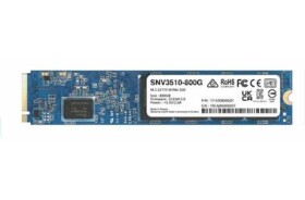 Synology SNV3510 800GB / M.2 NVMe PCIe 3.0 x4 / RW: 3100 1000 MBps / IOPS: 400K 70K / MTBF 1.8mh / 5y (SNV3510-800G)