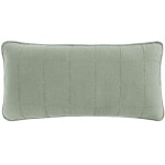 Ib Laursen Prošívaný povlak na polštář Pistachio 50 × 90 cm, zelená barva, textil