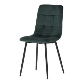 Jídelní židle, zelená, sametová látka, CT-281 GRN4