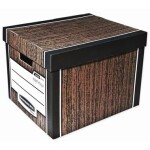 Fellowes Bankers Box Archivační kontejner Woodgrain hnědá (2ks) (FELARCHBBWM)