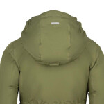 Trollkids Dětská zimní bunda s kapucí Trollkids Dívčí nepromokavý kabát Alesund Green (301-323) 140