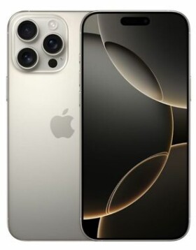 Apple iPhone 16 Pro 256GB přírodní titan / EU distribuce / 6.3" / 256GB / iOS18 (MYNL3)