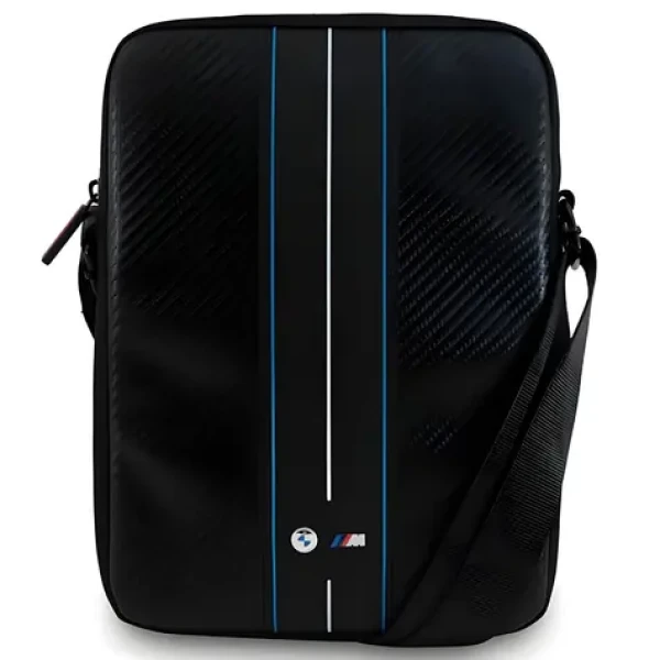 BMW Taška Carbon Blue Stripes 8" černá / Taška (BMW000834)