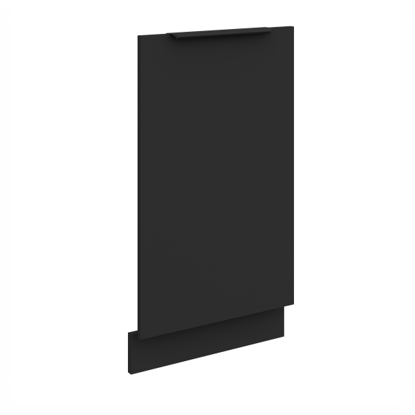 Dvířka na vestavnou myčku nádobí Aria ZM 713x446 Barva korpusu: Černá, Barva dvířek: BL - Black AFM