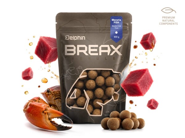 Delphin Boilies BreaX / MonstaFISH 300g,Delphin Boilies BreaX / MonstaFISH 300g