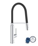 GROHE - Feel Dřezová baterie s flexibilním ramenem, chrom 31489000