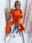Dámská tepláková souprava TORONTO orange FashionStreet AY0852 M